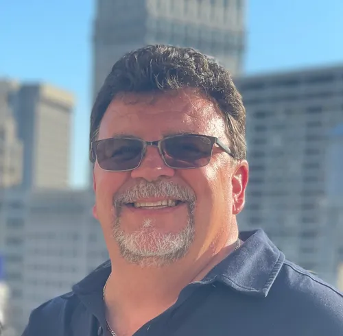 Spiro Grias — owner and lead installer at Hardcore Epoxy Floor Detroit